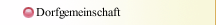 Dorfgemeinschaft